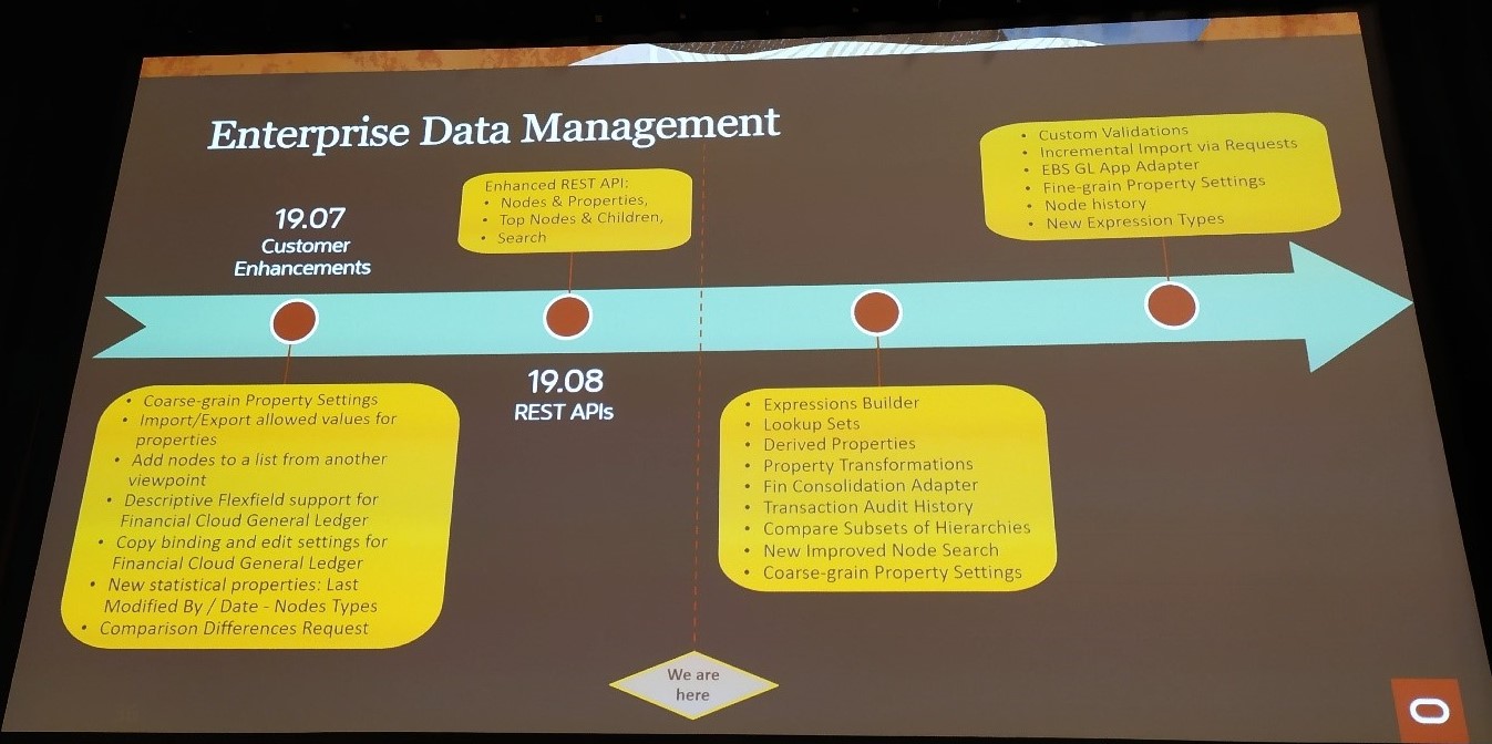 OOW19 - Oracle EPM Cloud - Entreprise data management