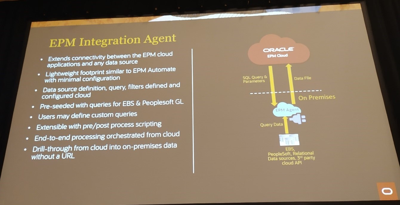 OOW19 - Oracle EPM Cloud - EPM Integration Agent
