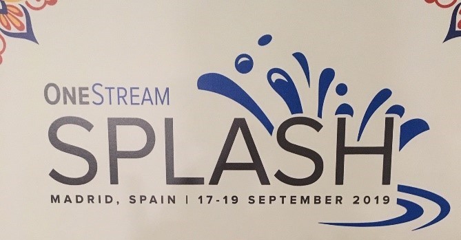 OneStream Splash Madrid 2019