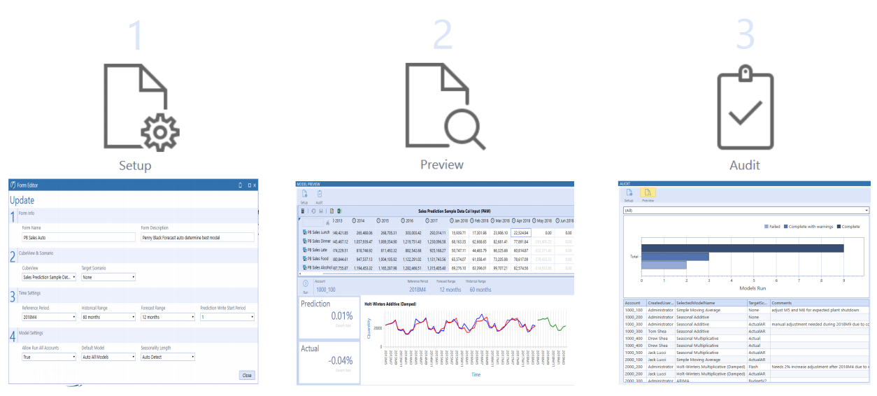 Setup Preview Audit