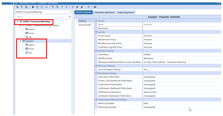 workflow profiles oracle