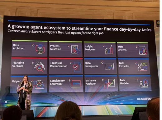 Le panorama des agents Tagetik tel que présenté à inTouch 2026 : un écosystème en croissance