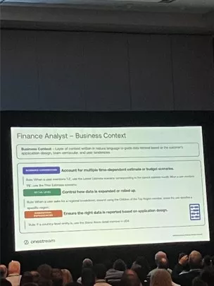 Le Business Context : une couche de contexte écrite en langage naturel, qui guide la restitution de la donnée selon la conception applicative, le vocabulaire métier et les habitudes des utilisateurs. C'est le cœur de l'effort de modélisation.